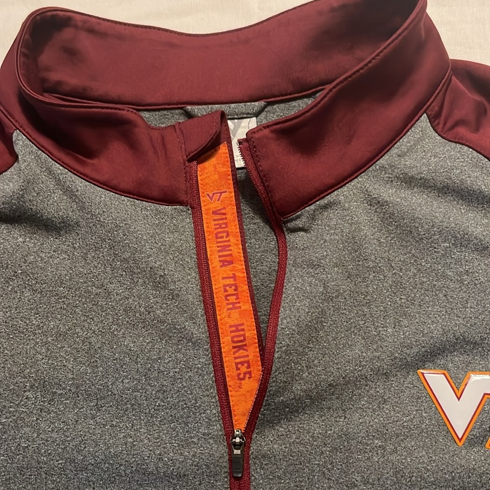 Virginia Tech quarter zip - Picture 2 of 4
